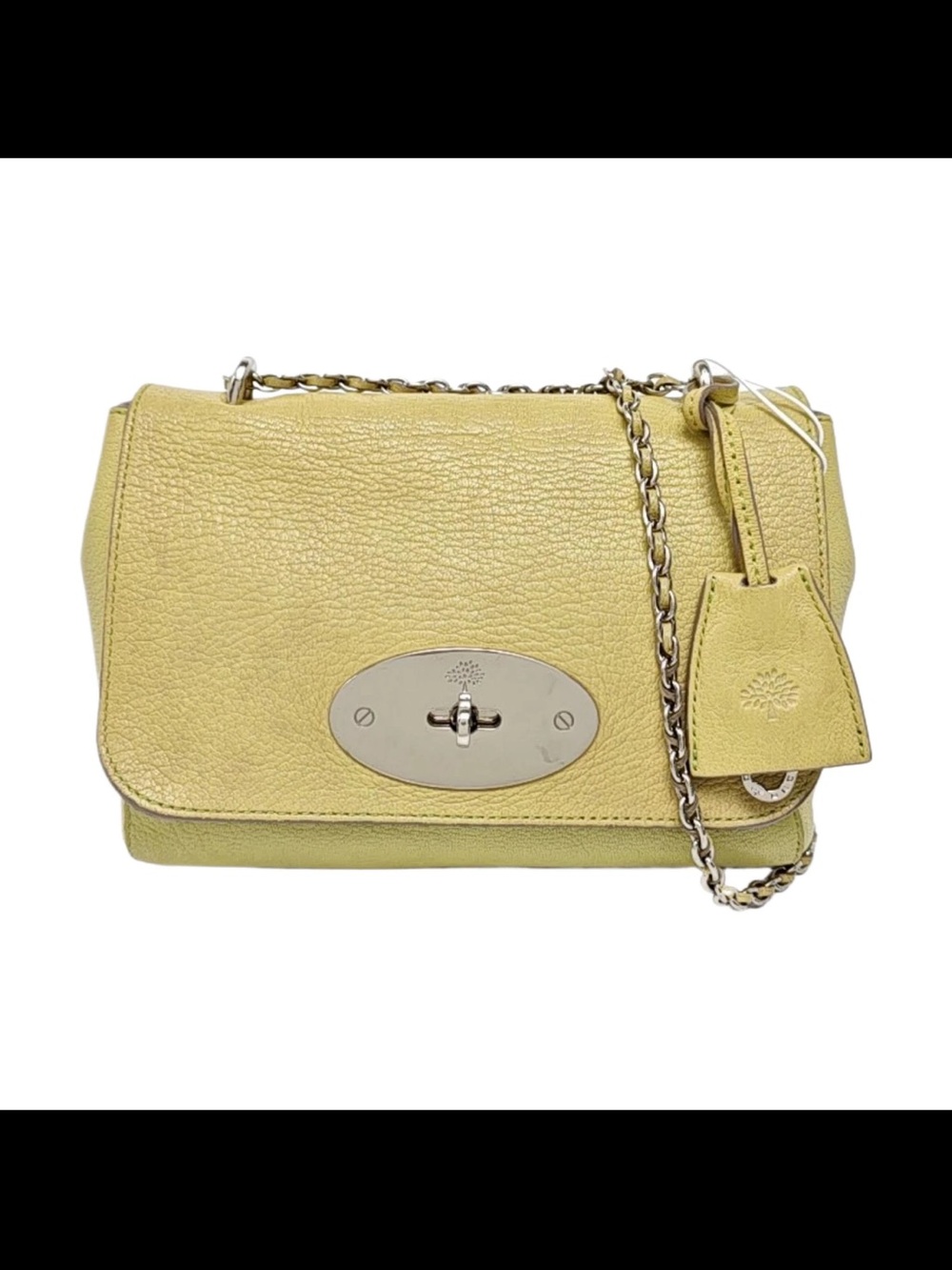 Mulberry Small Darley Crossbody Bag in Pale Lemon